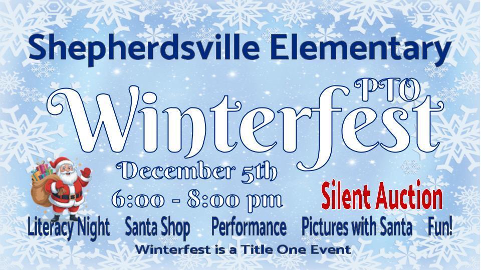 There will be a SILENT AUCTION tonight at the SES Annual Winterfest!