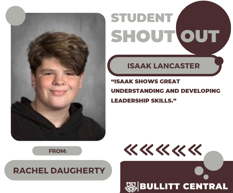 Student Shoutout!