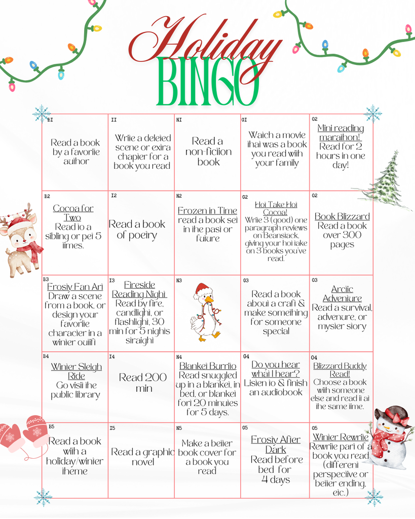 Holiday Bingo