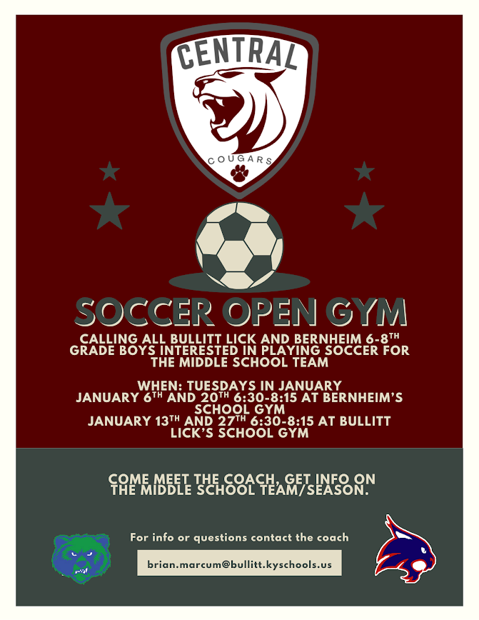 Soccer Open Gyms