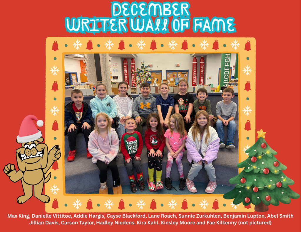 December Writer Wall of Fame