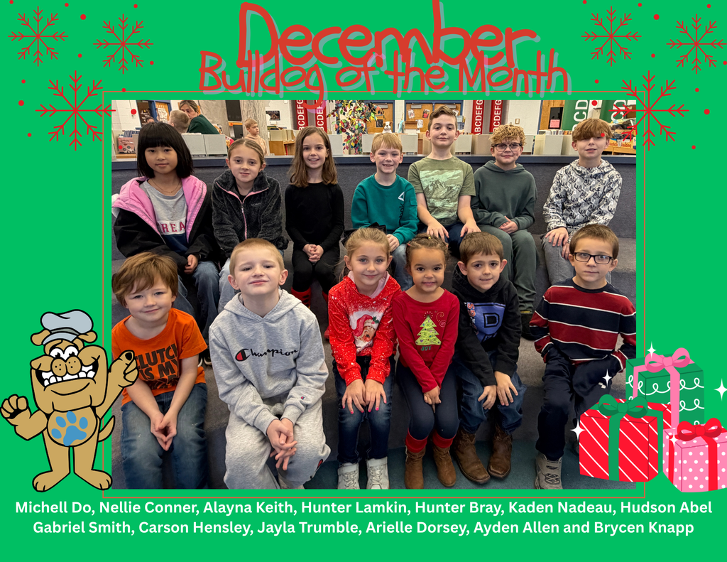 December Bulldog of the Month