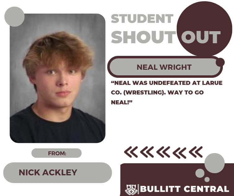 Student Shout Out
