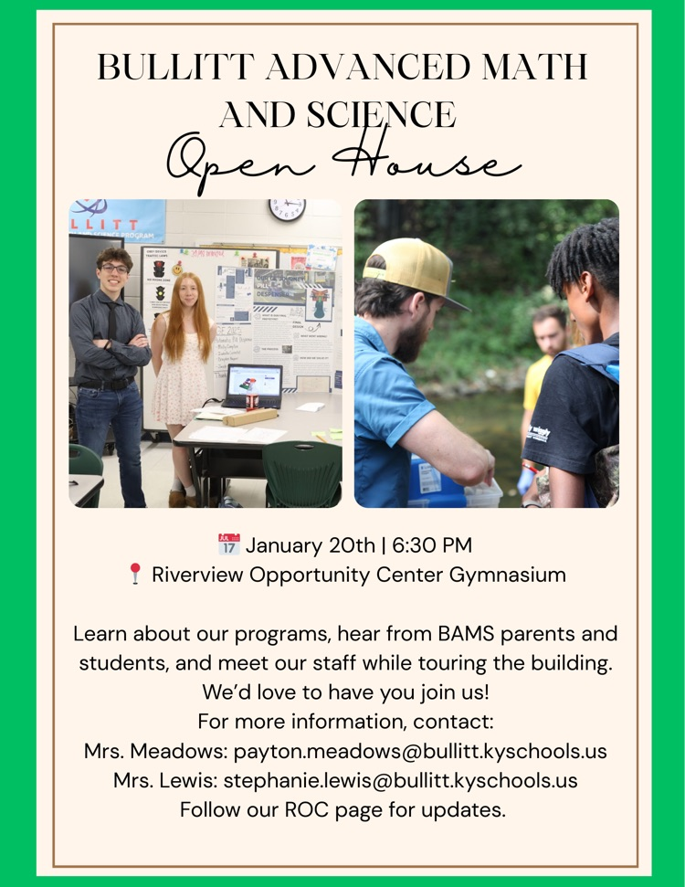 BAMS Open House