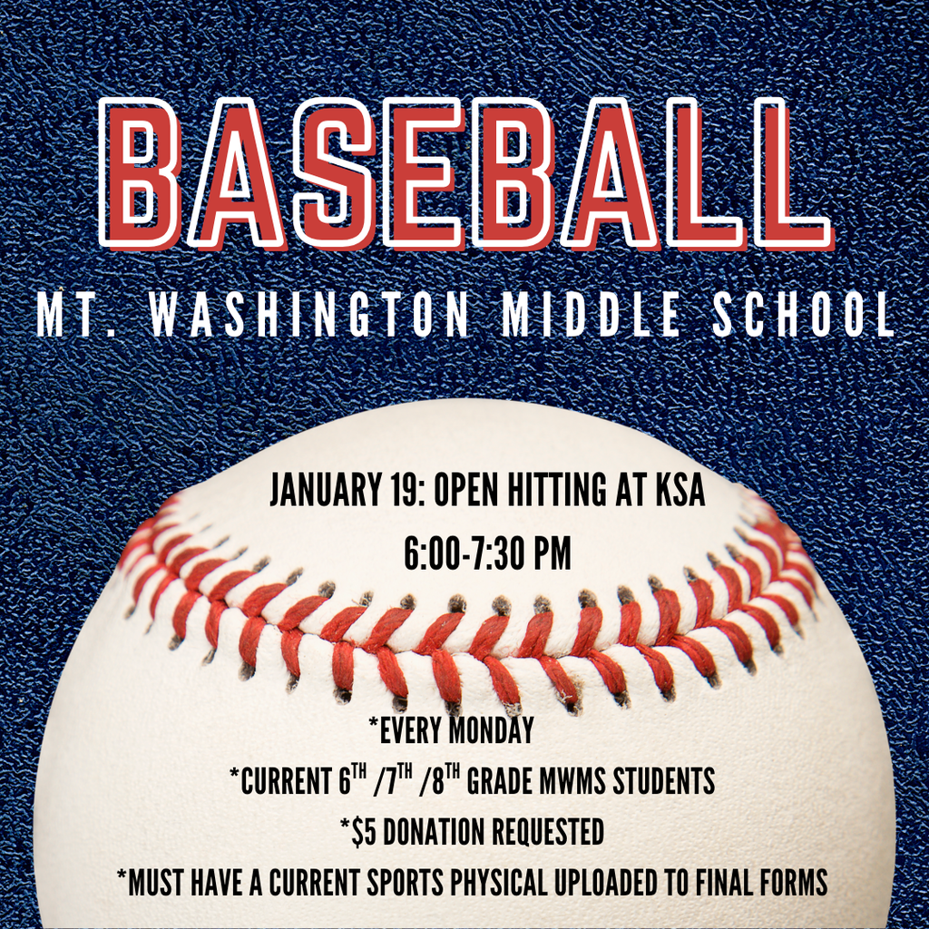 MWMS Baseball 2025-2026