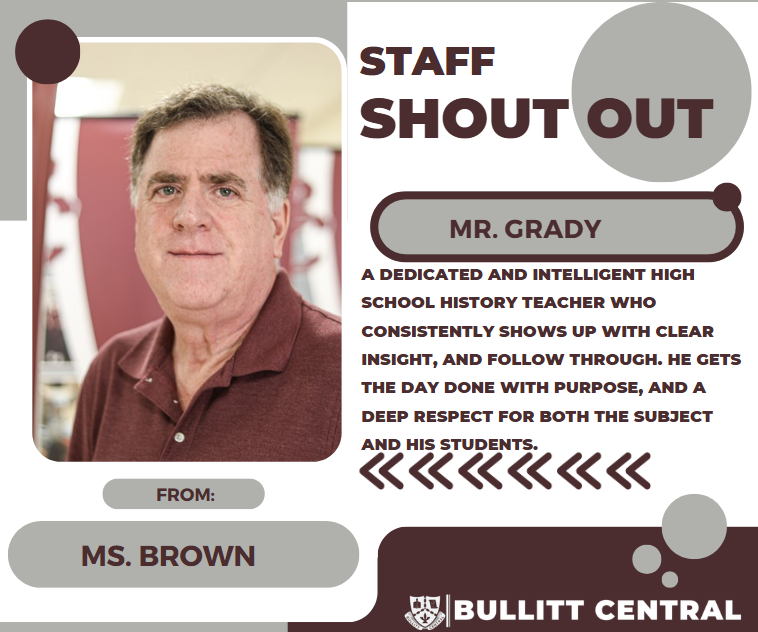 Staff Shoutout! 
