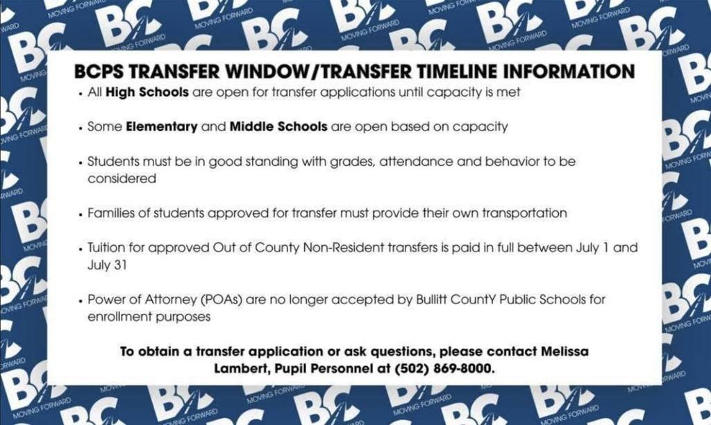 Transfer window dates