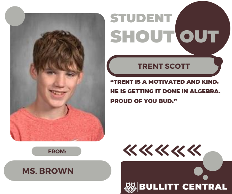Student Shoutout! 