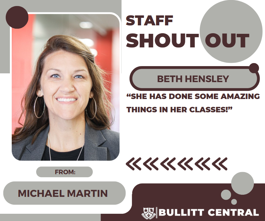 Staff Shoutout!