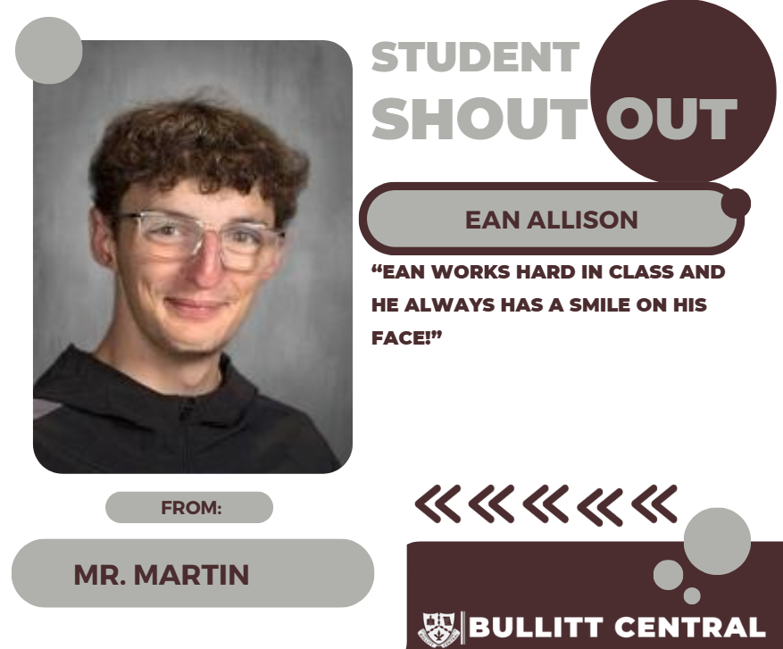 Student Shoutout!