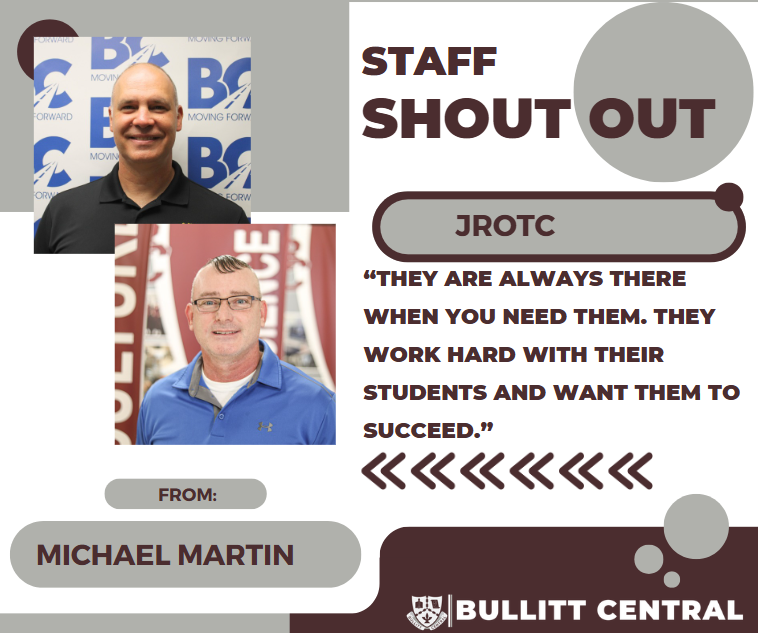 Staff Shoutout! 