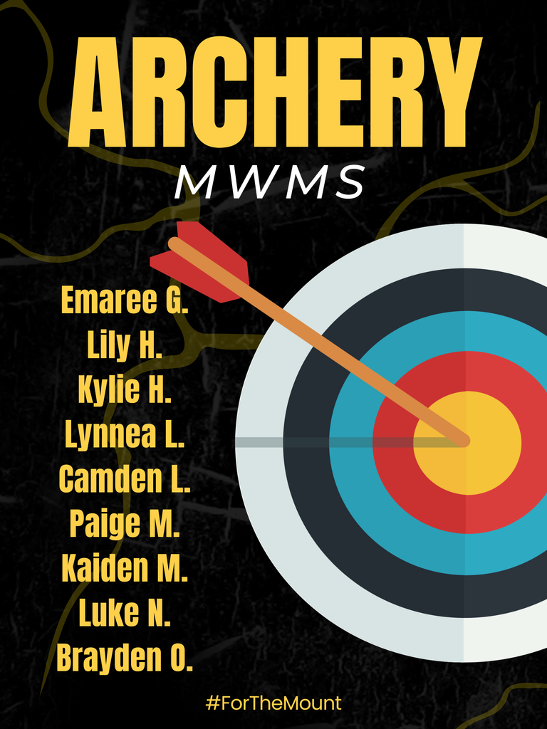 MWMS State Archery Team