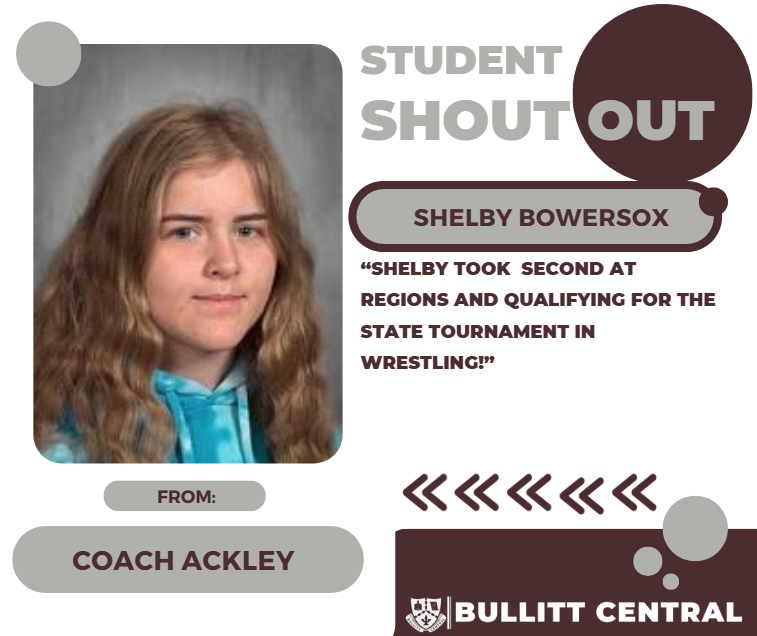 Student Shoutout!