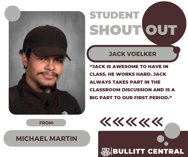 Student Shoutout!
