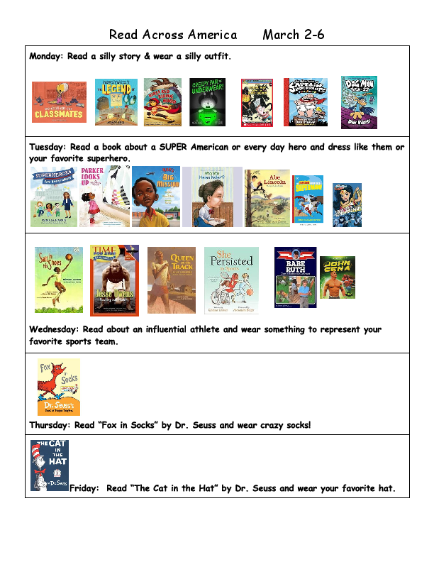 Read Across America Week