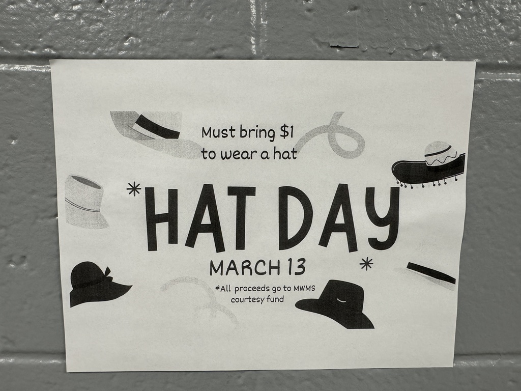 Hat Day at MWMS
