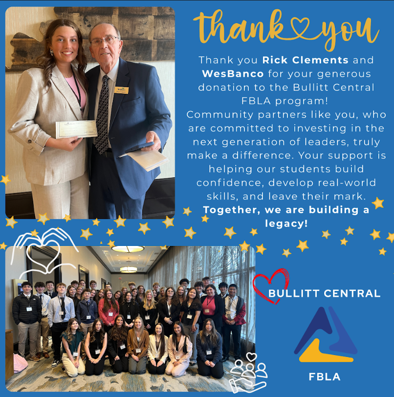 FBLA Donation thanks