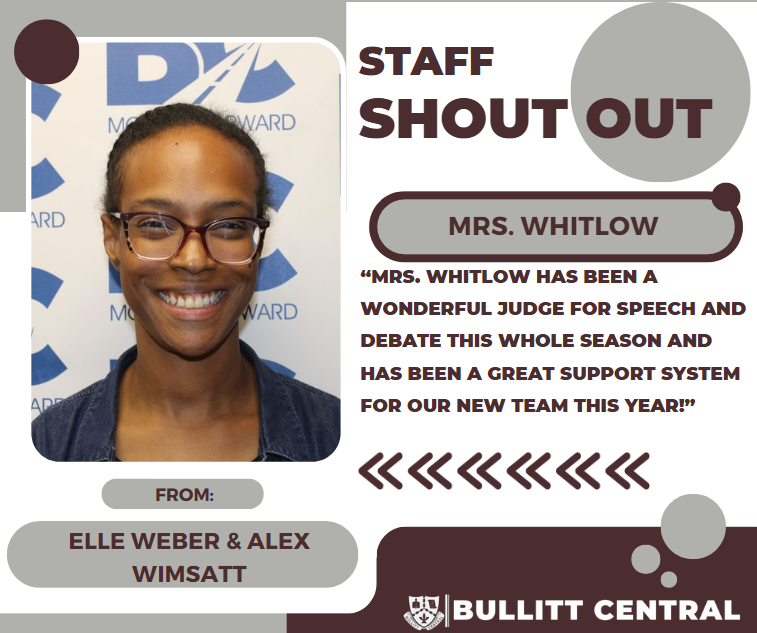 Staff Shoutout!