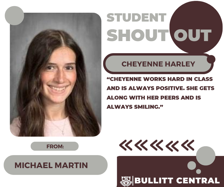 Student Shoutout!