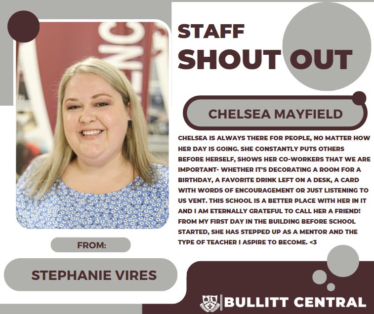 Staff Shoutout!