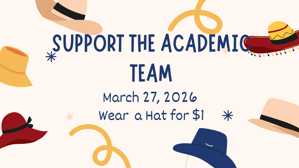 Academic Team Hat Day