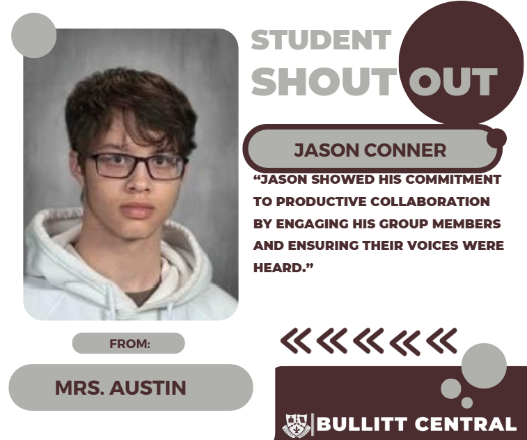 Student Shoutout! 
