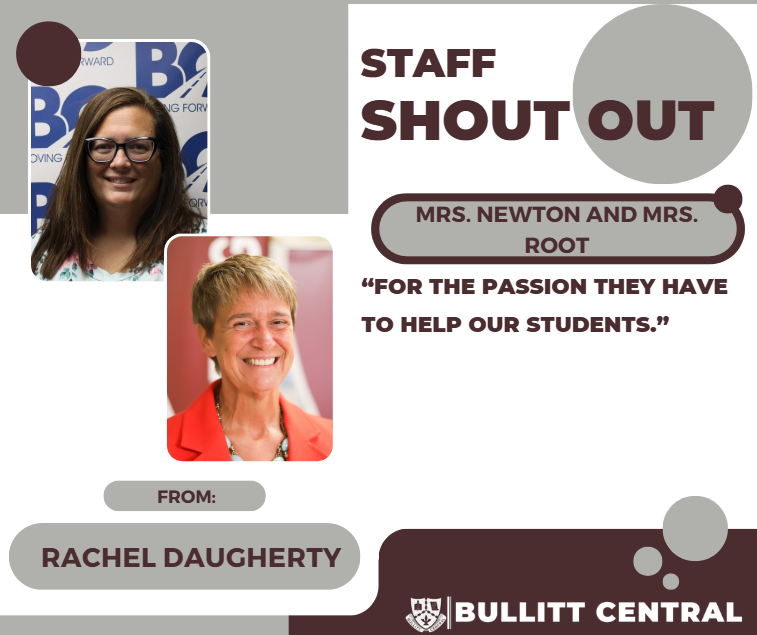 Staff Shoutout! 