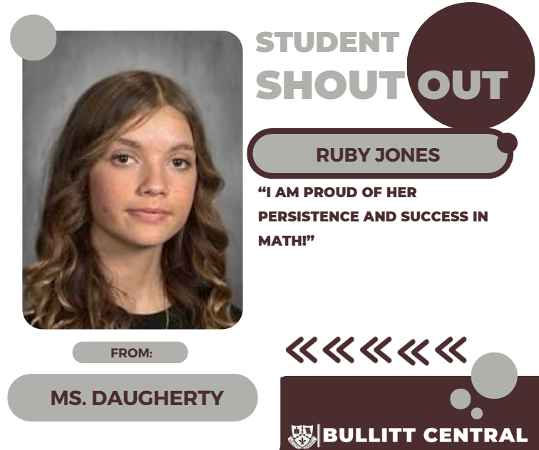 Student Shoutout! 