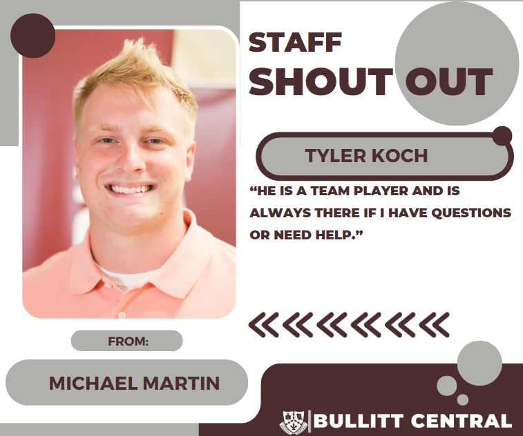 Staff Shoutout!