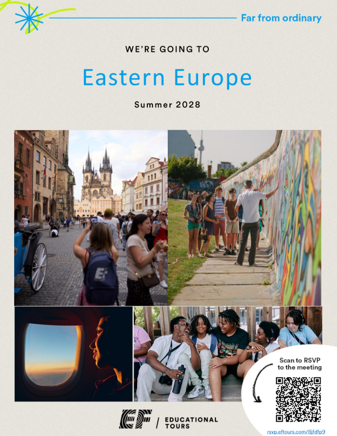 EF Tours 2028 trip