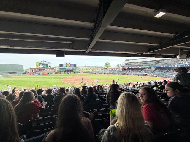 8th grade to Baseball Game