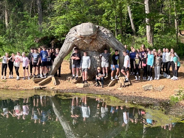 8th grade to Bernheim Forest