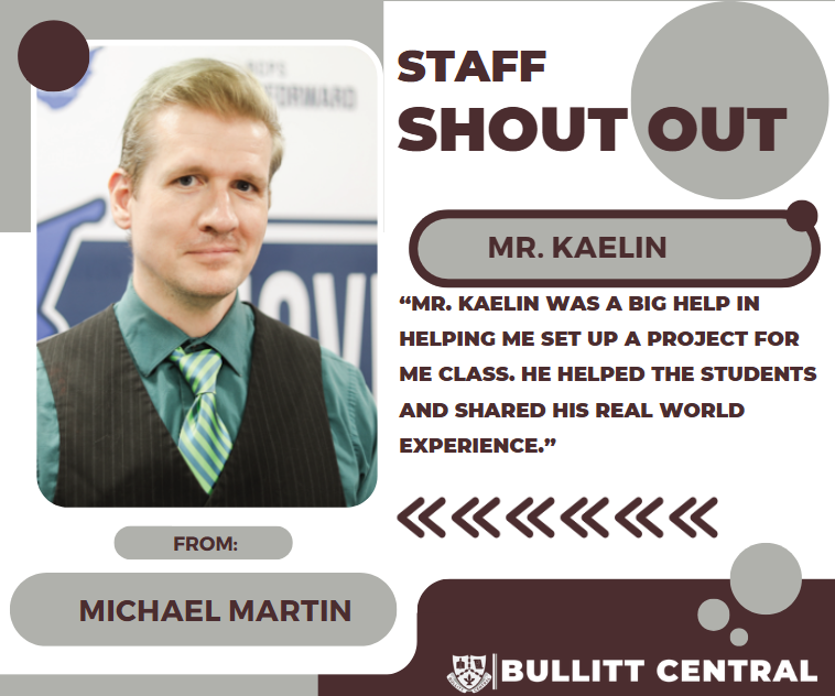 Staff Shout Out