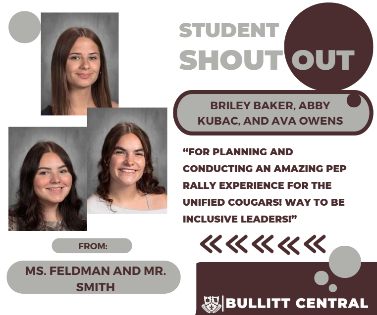 Student Shoutout! 