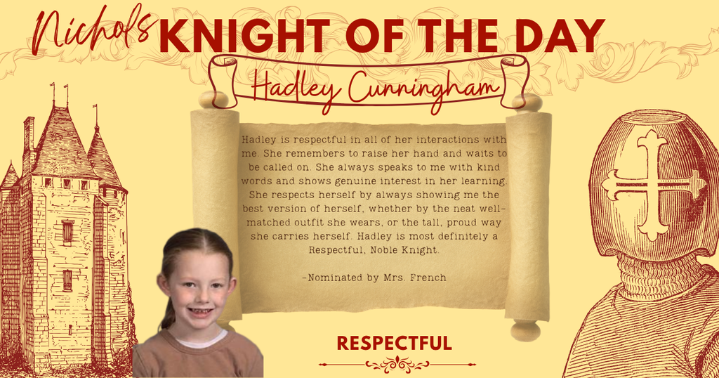 Knight of the Day, Hadley 