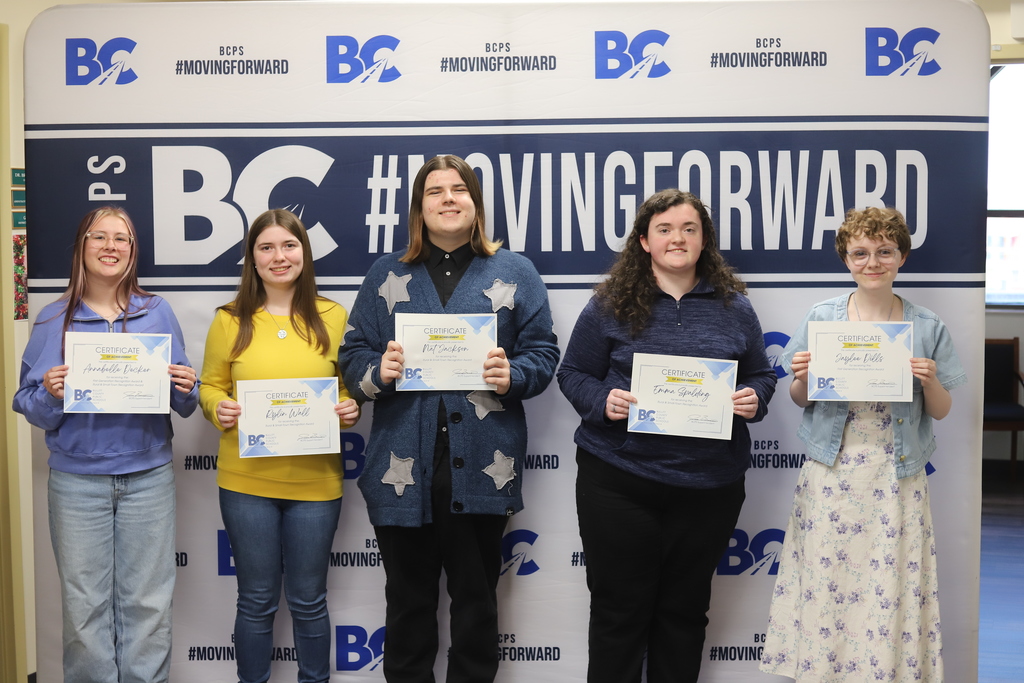 April Board Meeting Recognitions