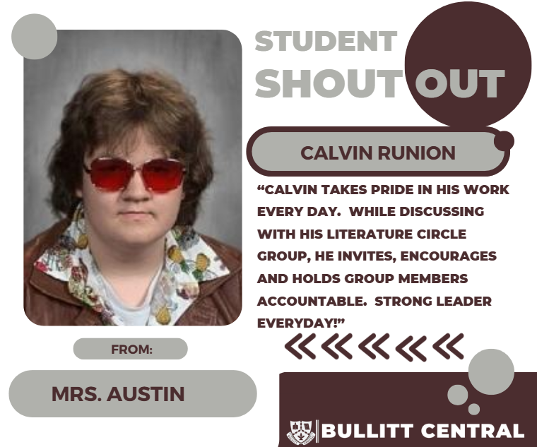 Student Shoutout! 
