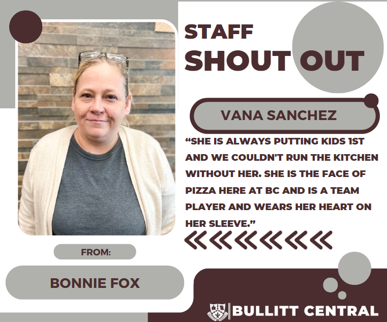 Staff Shoutout! 