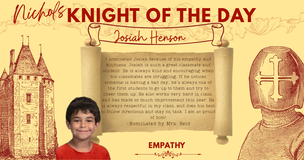 Josiah Knight of the Day