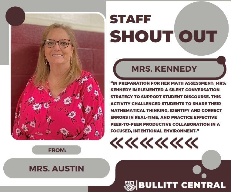 Staff Shoutout! 