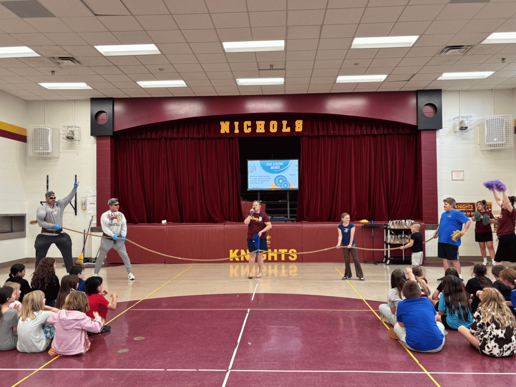 KSA test pep rally