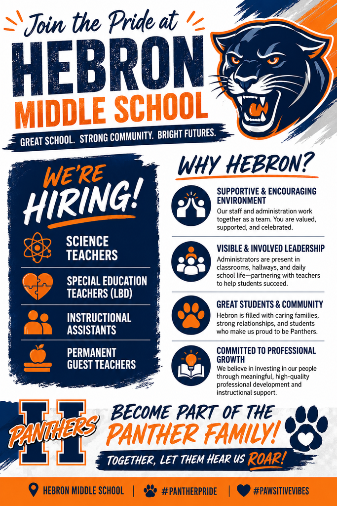 Hebron is Hiring!