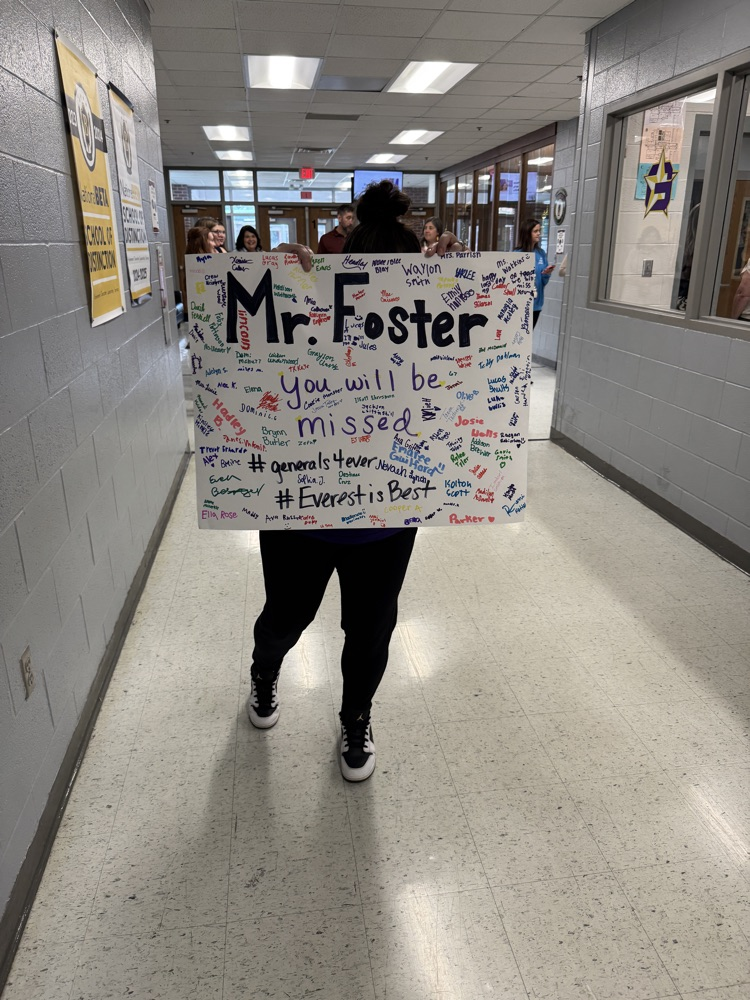 Happy Retirement Mr. Foster