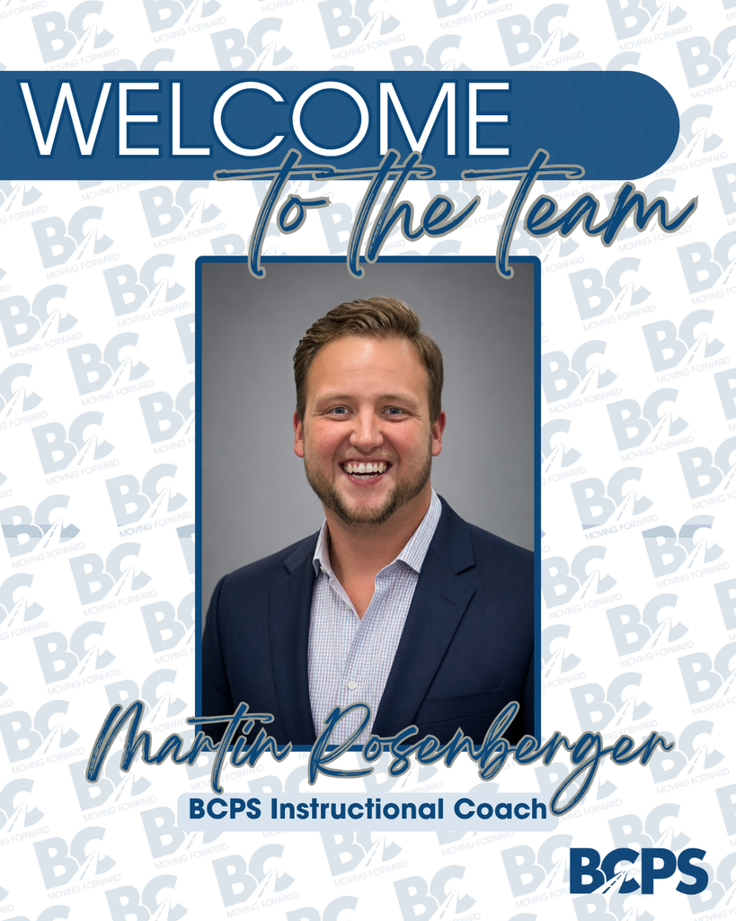 Martin Rosenberger, BCPS Instructional Coach