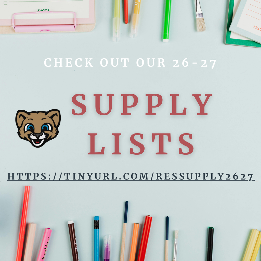 26-27 Supply Lists