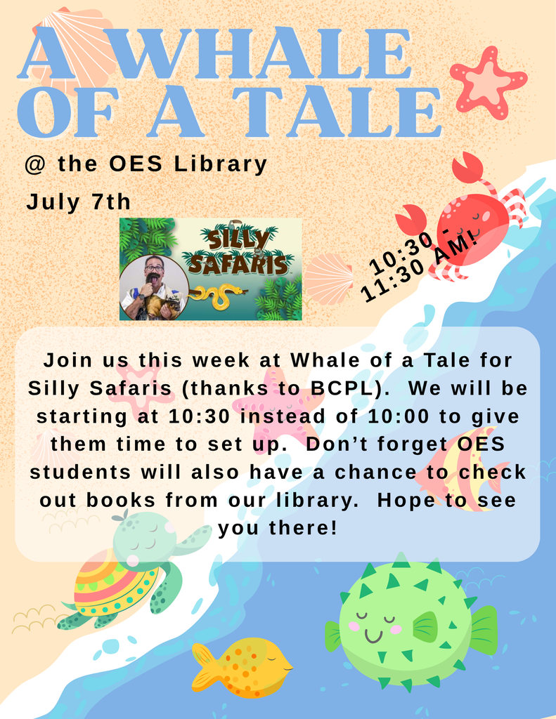 Whale of a Tale flyer