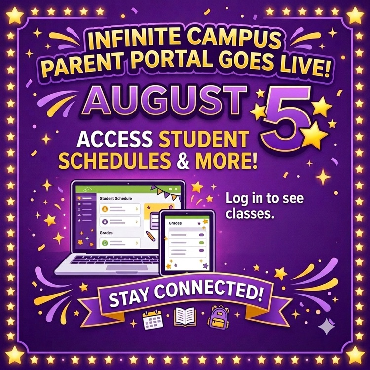 Schedules go live in Infinite Campus