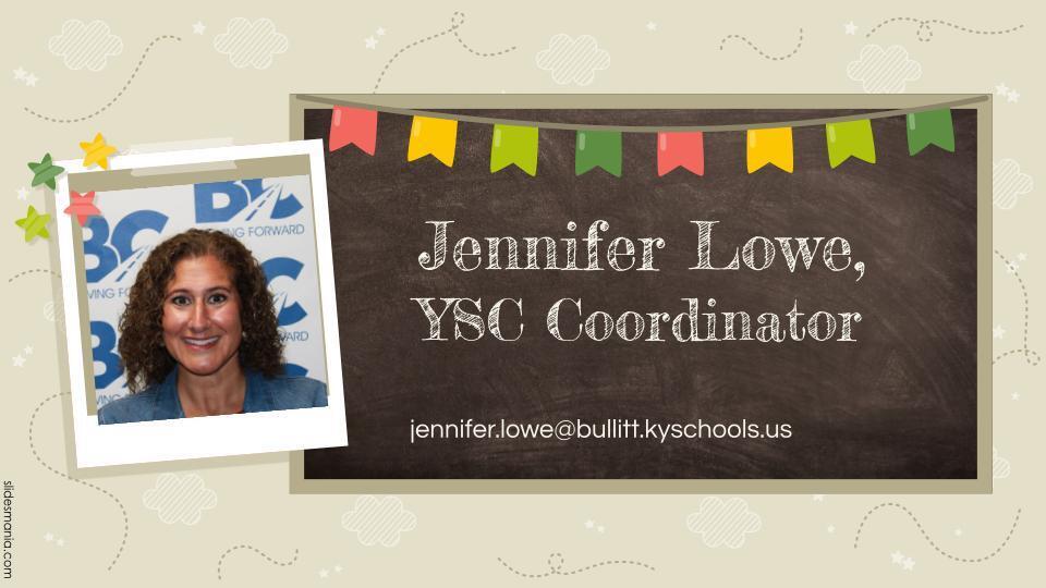 Mrs. Lowe, Youth Services Center Coordinator