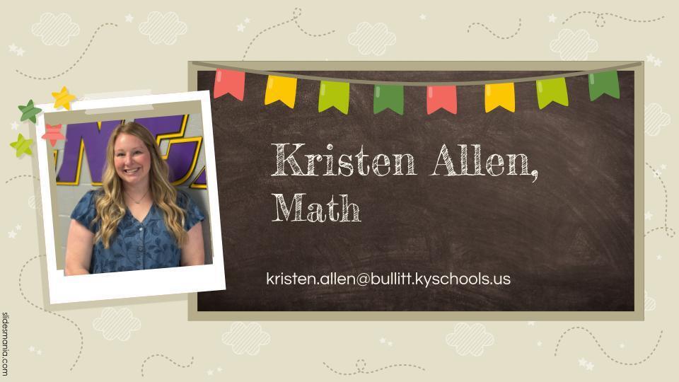 Mrs. Allen, Math