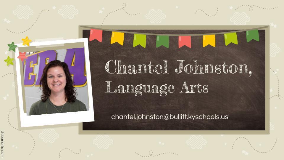 Ms. Johnston, Language Arts